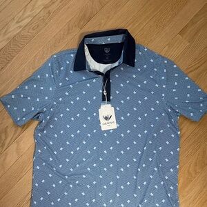 Graham Luxe golf polo new with tags medium